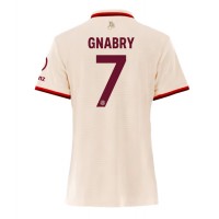 Camisa de Futebol Bayern Munich Serge Gnabry #7 Equipamento Alternativo Mulheres 2024-25 Manga Curta